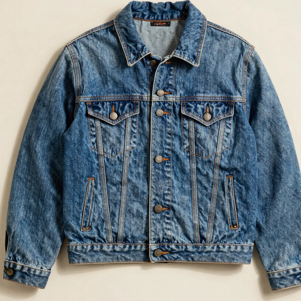 Jaket Denim Pudar